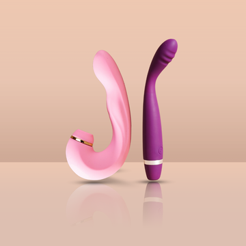 Buy Super Oβs Massager Combo India featuring two ergonomic massagers in pink and purple.