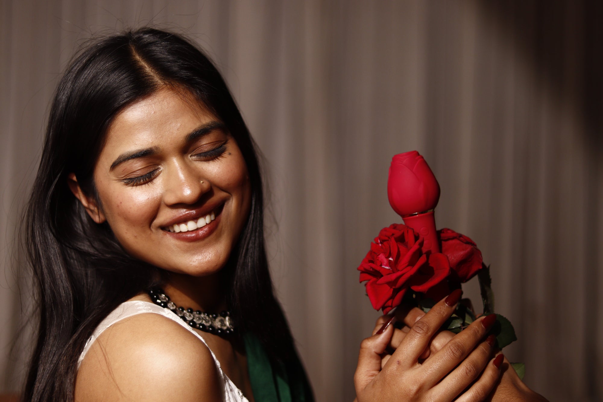 self love, Gift , Couple gift, Cute gift for girlfriend , cute gift, Girl Holding Rose in her hand 
