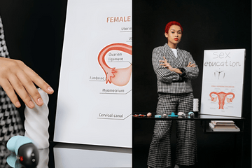 Confident person embracing their 'besharam' side, living authentically and boldly with Shusshh products, representing freedom, empowerment, and self-expression.
