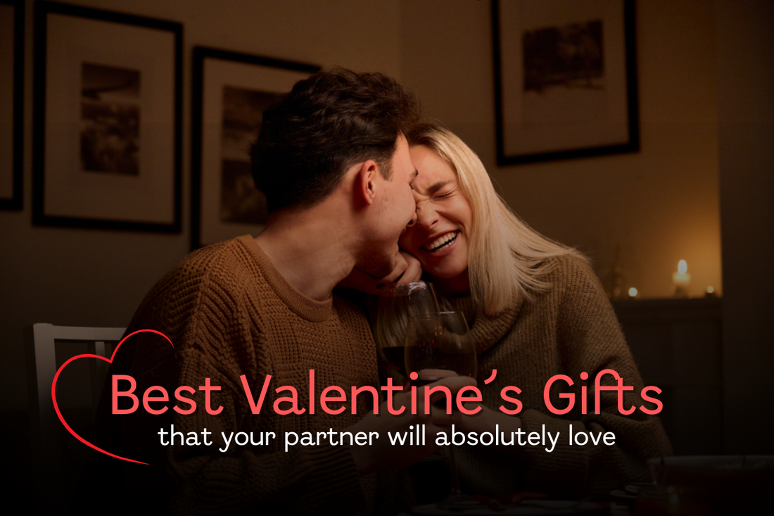 Thoughtful and unique Valentine's Day gifts for your partner - personalized gifts, romantic experiences, love letters, and more.