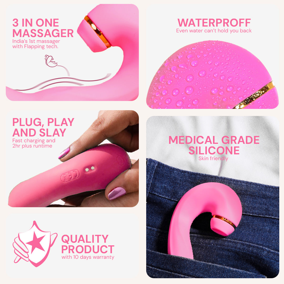 Shiver - 3 In One Massager