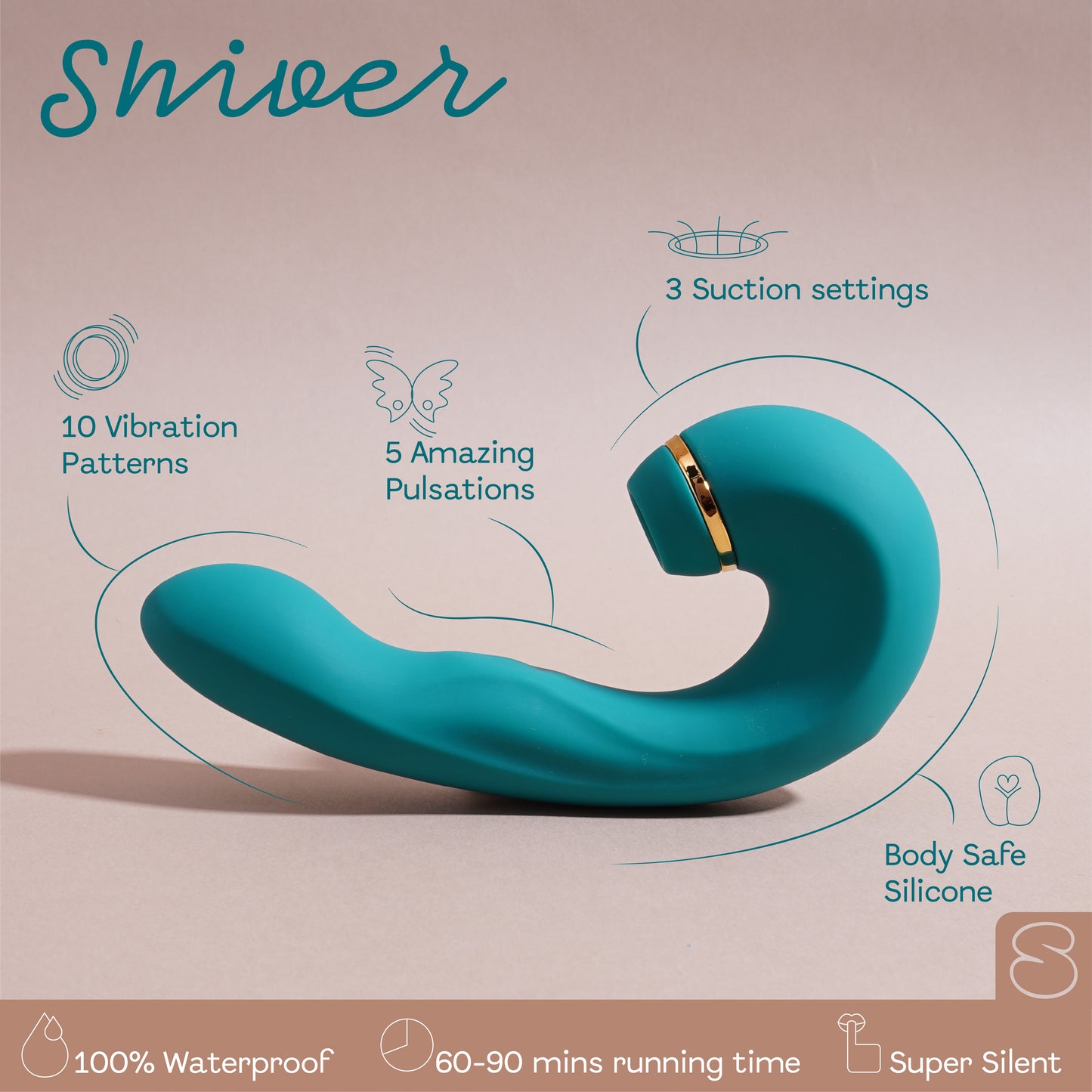 Shiver - 3 In One Massager